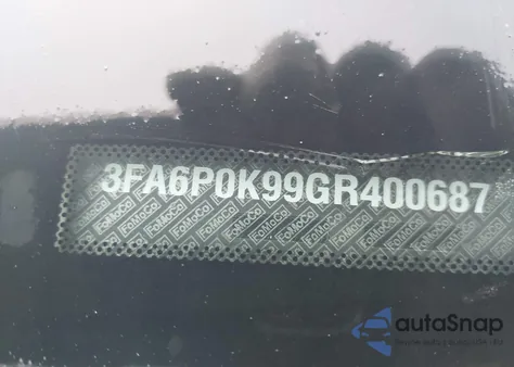 2016 Ford Fusion Titanium from USA, damaged, VIN 3FA6P0K99GR400687